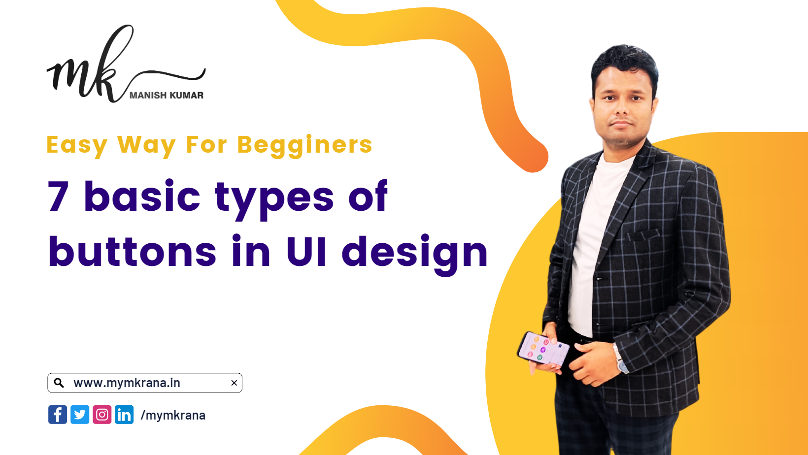 7 basic types of buttons in UI design